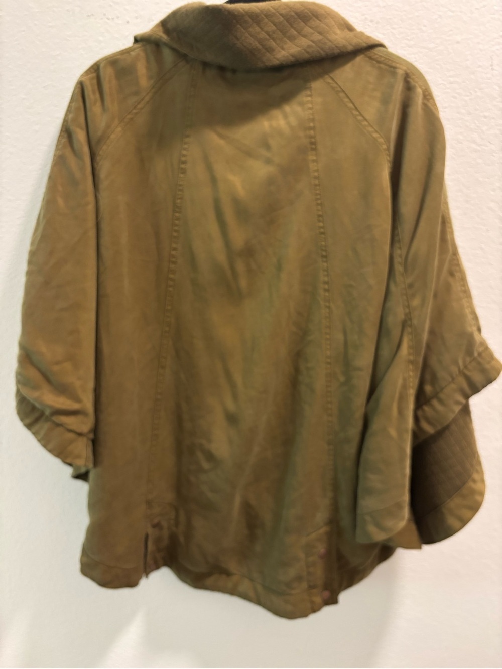 Hei Hei Anthropologie Army Green Dolman Sleeve Jacket Slouchy Bohemian M/L - Picture 5 of 6